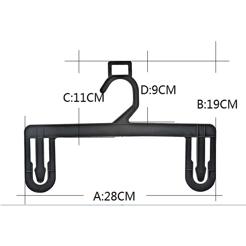 4024B-28 plastic pants hanger kids plastic pants hangers