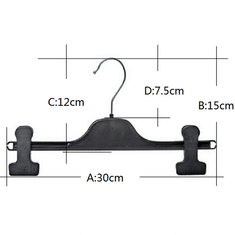 4503A-30cm plastic hanger manufacturer laundry wire hanger pants hanger
