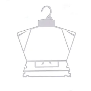 5003-30.6*25*37.3cm plastic swimsuit hanger combination hanger