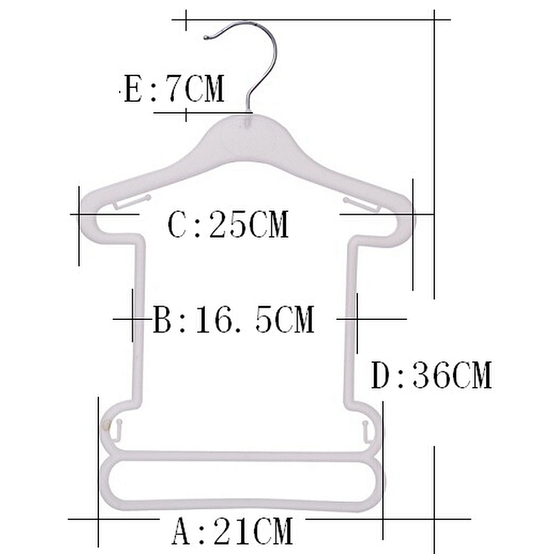 5009-25*21*36  cute infant clothes hangers