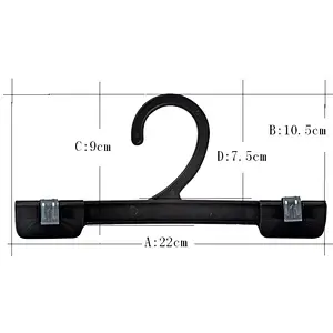 4352-22cm space saver hanger laundry hanger rack bedroom hanger