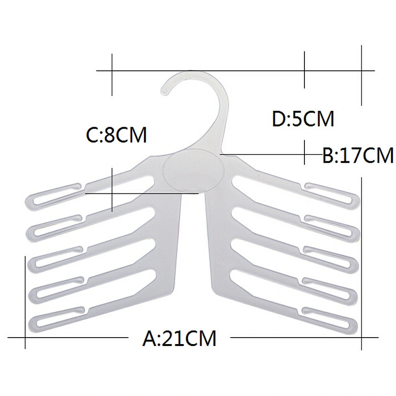 7027-21cm new product display hanger hanger size ring plastic cloth hanger