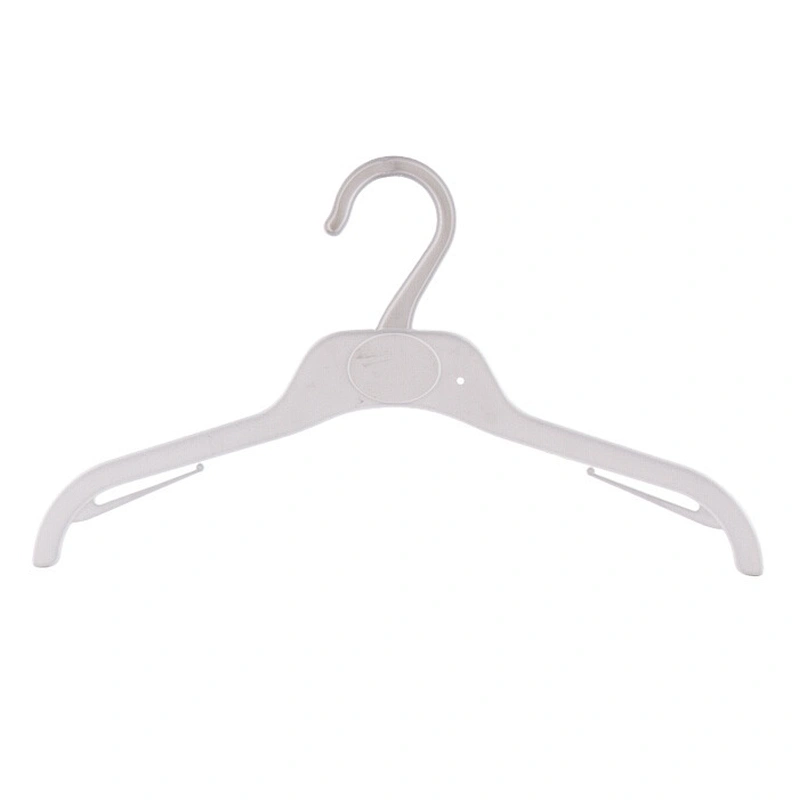 3152A-30cm  White Plastic Dress Hanger with Good Quality