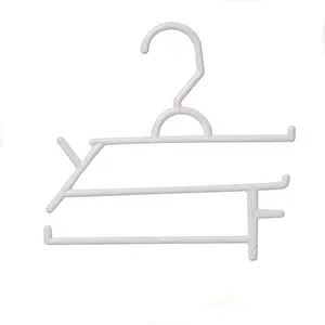 3856-23cm dry cleaner wire hanger plastic hanger for clothes