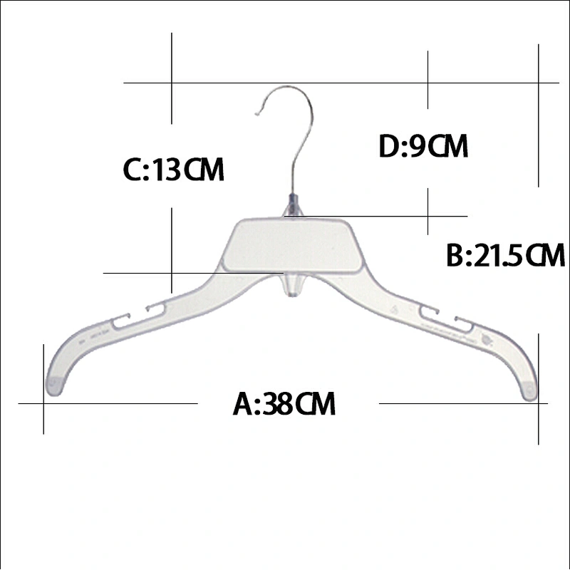 3406-38 metal hook hanger for light clothes coat hanger