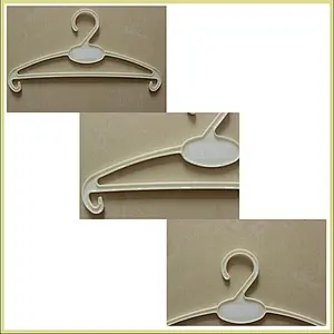 3951-25cm new product plastic hanger mold space saver hanger plastic hanger for wet clothes