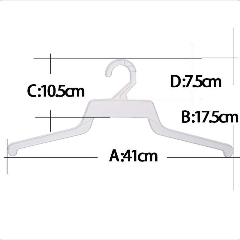 3125-40cm plastic hanger plastic clothes hangers used clothes hangers