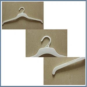 3129B-45.5cm car clothes hanger plastic hanger manufacturer sale plastic clothes hangers