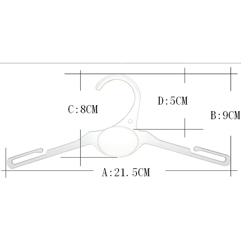 7024-21cm new plastic hanger underwear hanger clip hanger