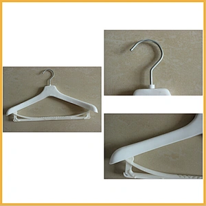 6607-40cm space saving hanger wide shoulder coat hanger expandable hanger