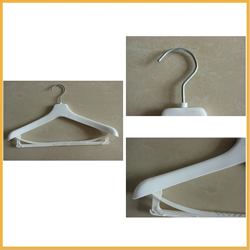 6607-40cm space saving hanger wide shoulder coat hanger expandable hanger