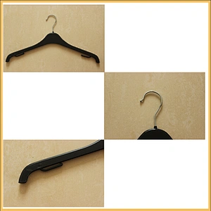 6011A-41cm plastic hanger manufacturer suit hsnger plastic clothes hanger for garment