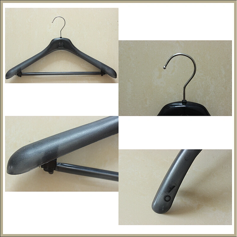 6611H-43cm New Style Suit Hanger with Metal Hook for Suit