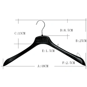 6617D-48.8cm plastic size ring for hanger fabric hanger samples suit hanger
