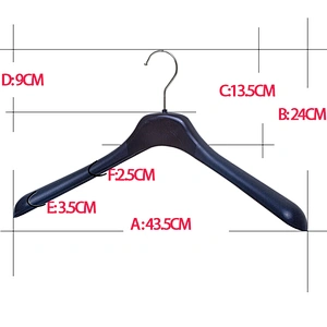 6611-43cm hanger for suit bag plastic bag hanger small plastic hangers