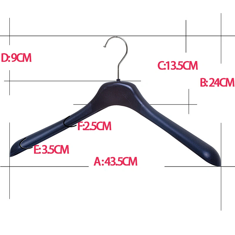 6611-43cm hanger for suit bag plastic bag hanger small plastic hangers