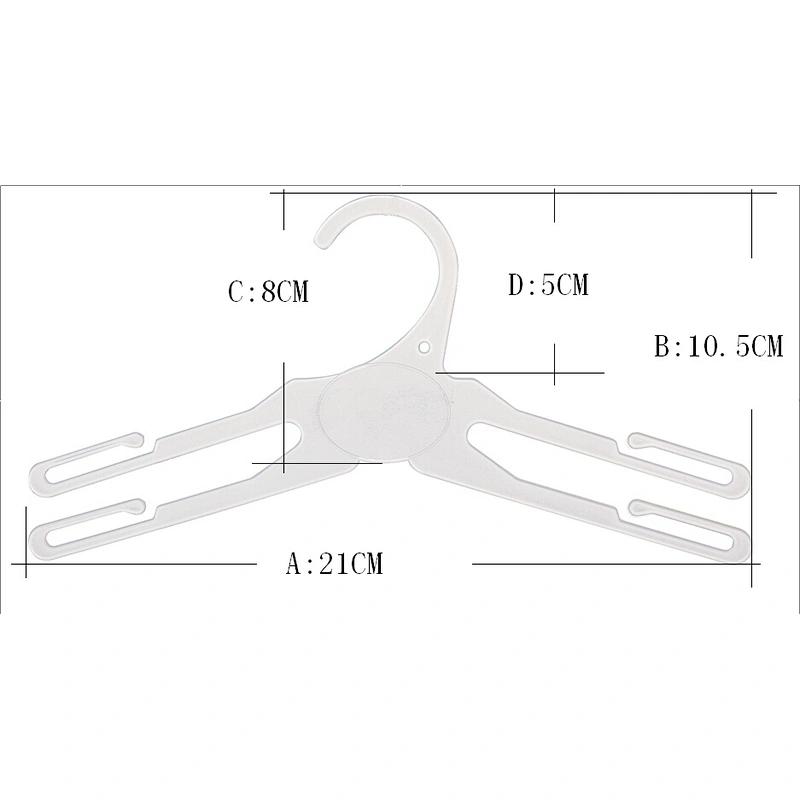 7025-21cm plastic hanger for underwear hanger for woman hot sale
