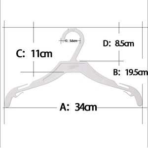 3120-35cm short clothes hangers clothes hanger stand plastic clothes hangers