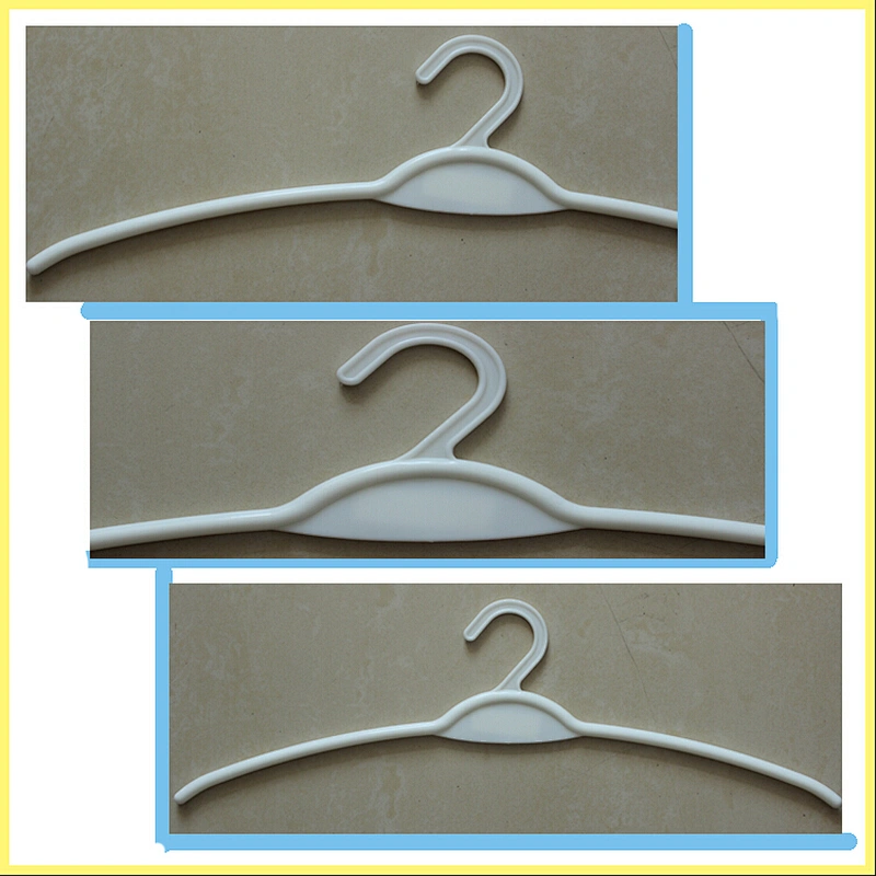 3118C-43cm plastic clothes dresses hanger childrens wire hangers plastic coated wire clothes hangers