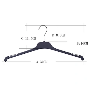3417A-30cm plastic bag with hanger plastic cloth hanger hanger factory in china