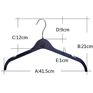 6010-41cm plant hanger clothing hanger plastic coat hanger dimensions