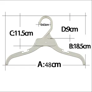 3121G-1-48cm picture hanger short hook hanger PP hanger