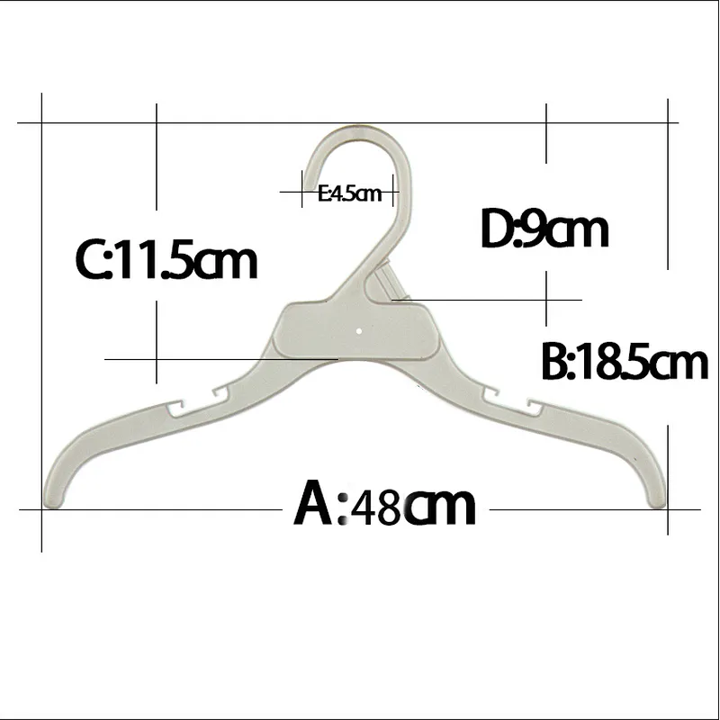 3121G-1-48cm picture hanger short hook hanger PP hanger
