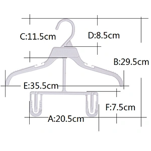 4907-35*20*29cm combination hanger Bathing suit hanger