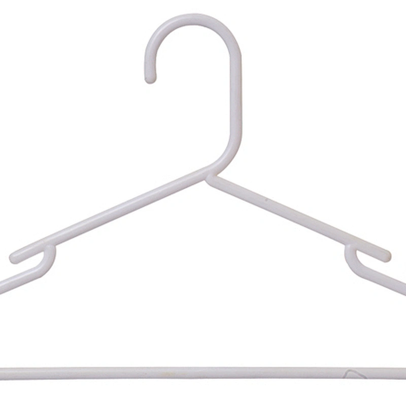 3902-45.5cm wire clothes hangers with plastic hook