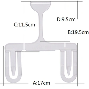4754-17*19 multiple hanger combination hanger used to mens pants