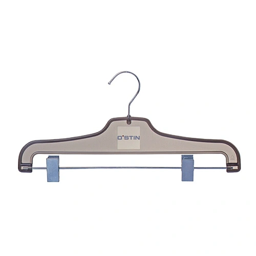 Transparent trousers hanger non slip hanger clips dress hanger