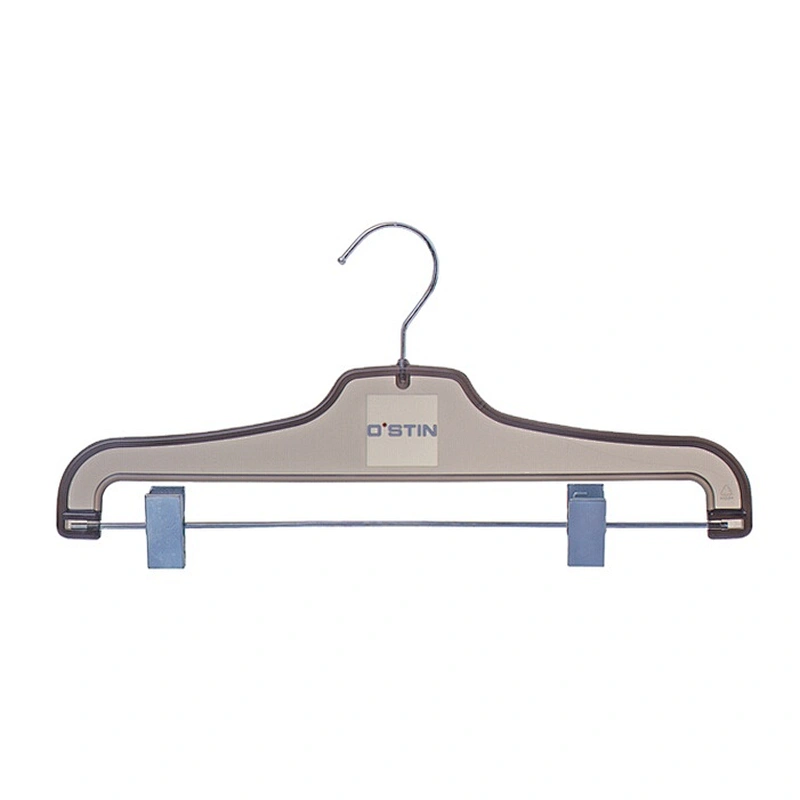 Transparent trousers hanger non slip hanger clips dress hanger