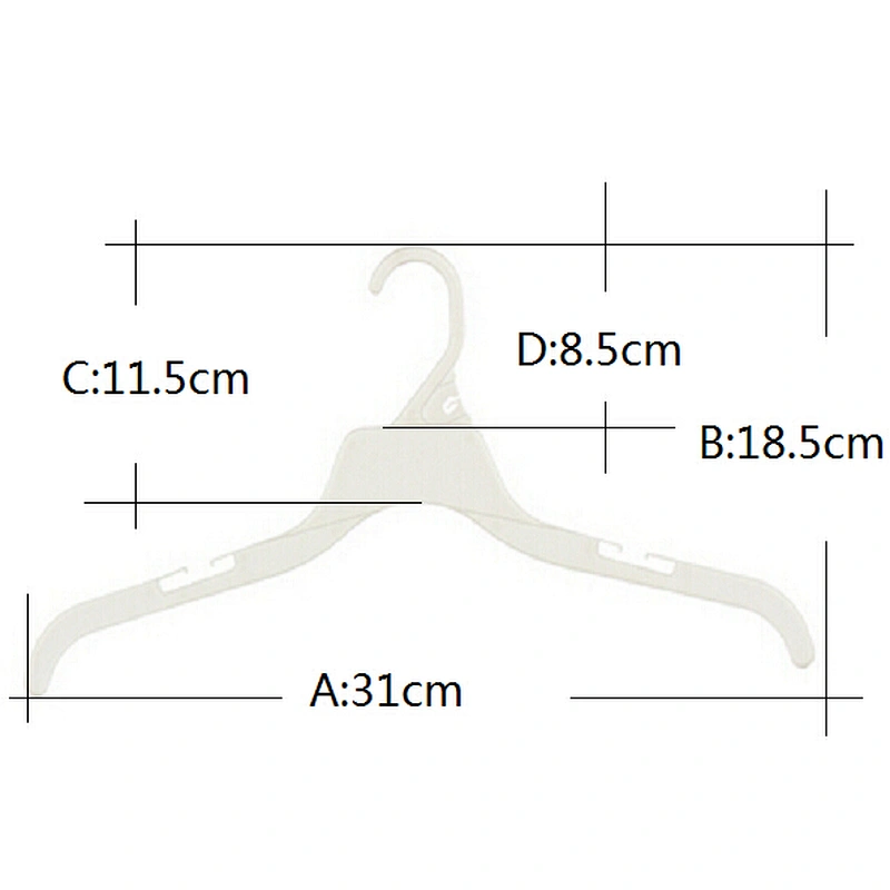 3121A-6-30cm plastic coat hanger coat hanger plastic hanger
