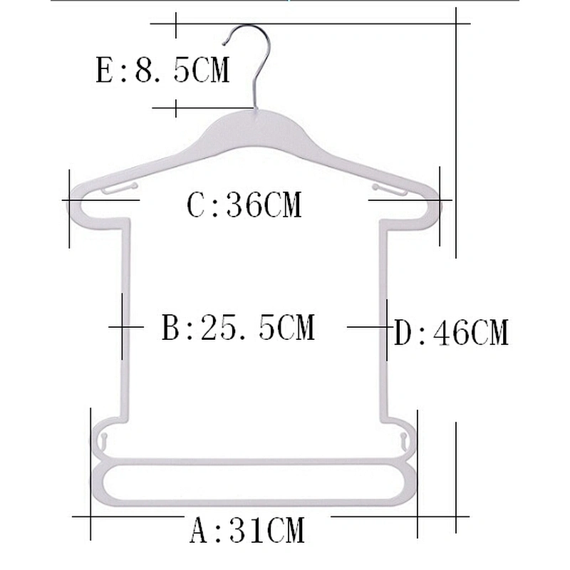 5013-36*31*46cm  new style plastic hanger mold plastic cloth hanger clothing hanger