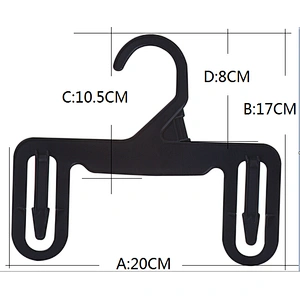 4023 plastic hanger hook clip hanger pants hanger