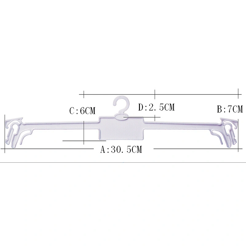 7034-31cm plastic clothes hanger clips hanger made underwear hanger hanger medical supply