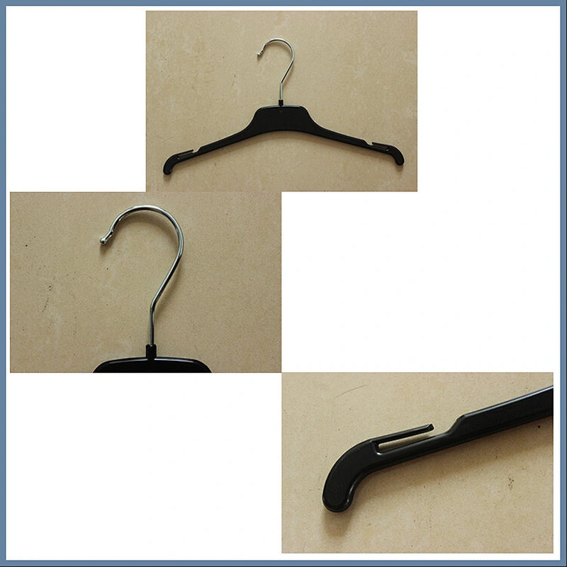 3417A-30cm plastic bag with hanger plastic cloth hanger hanger factory in china