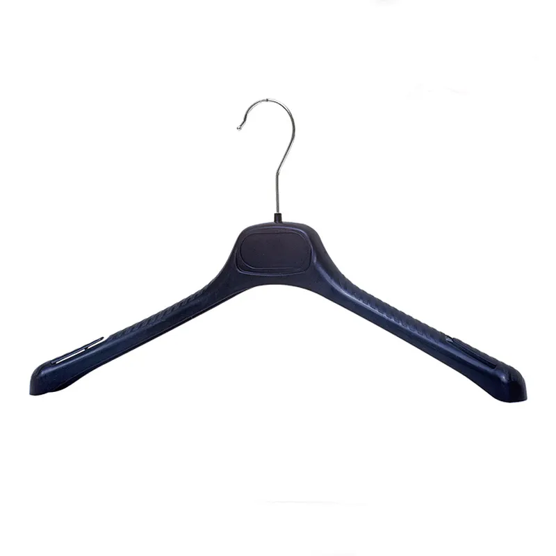 6613-38cm clothes hanger printed logo key hanger clothes hanger pole