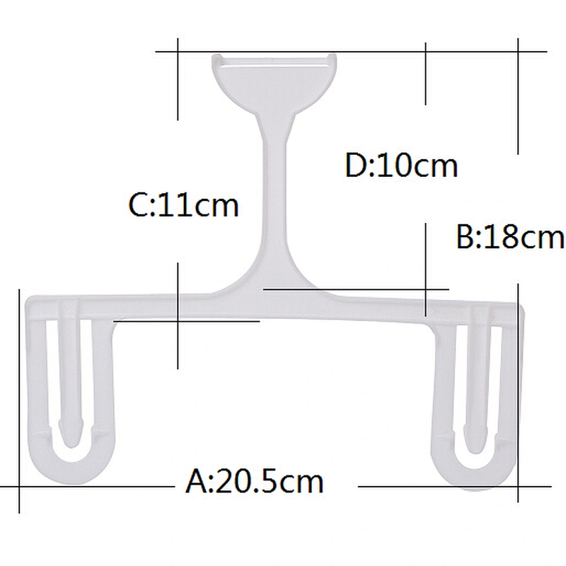 4755-20.5*17.7cm  2015 Practical plastic hanger Connecting hanger