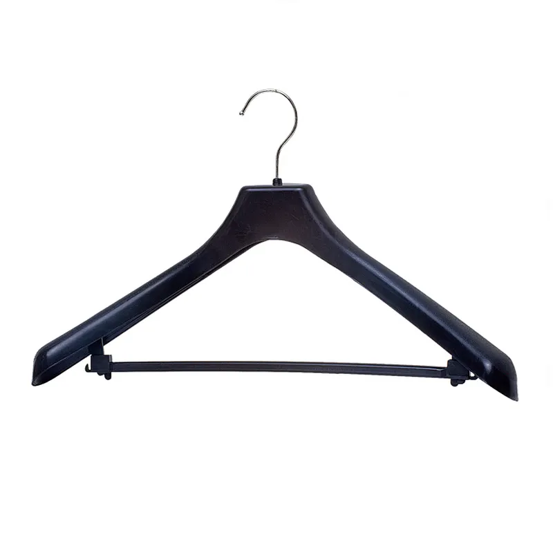 6612CH-46cm plastic clothes hanger machine plan hanger coat hanger for fashion clothes