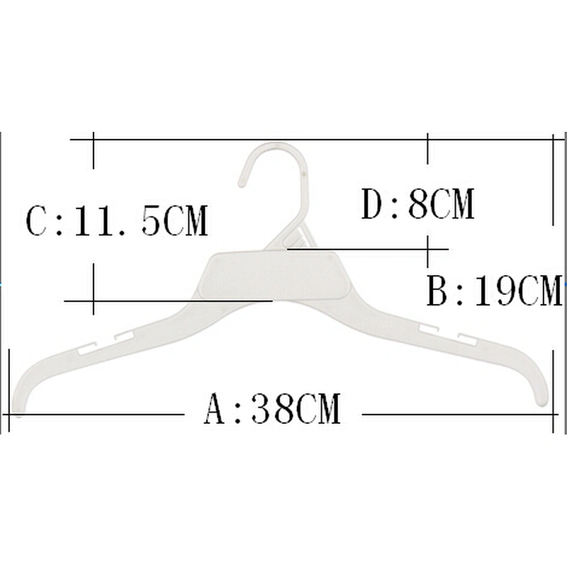 3121B-35cm Light Top Hanger with Plastic Hook for Display (38cm)