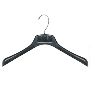 6626A-38cm metal hook plastic hanger plastic clothes hanger plastic hanger cheap