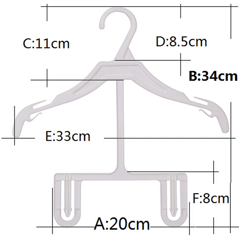 4902-32.7*20*34cm dry cleaners clothes hanger pants hanger 100