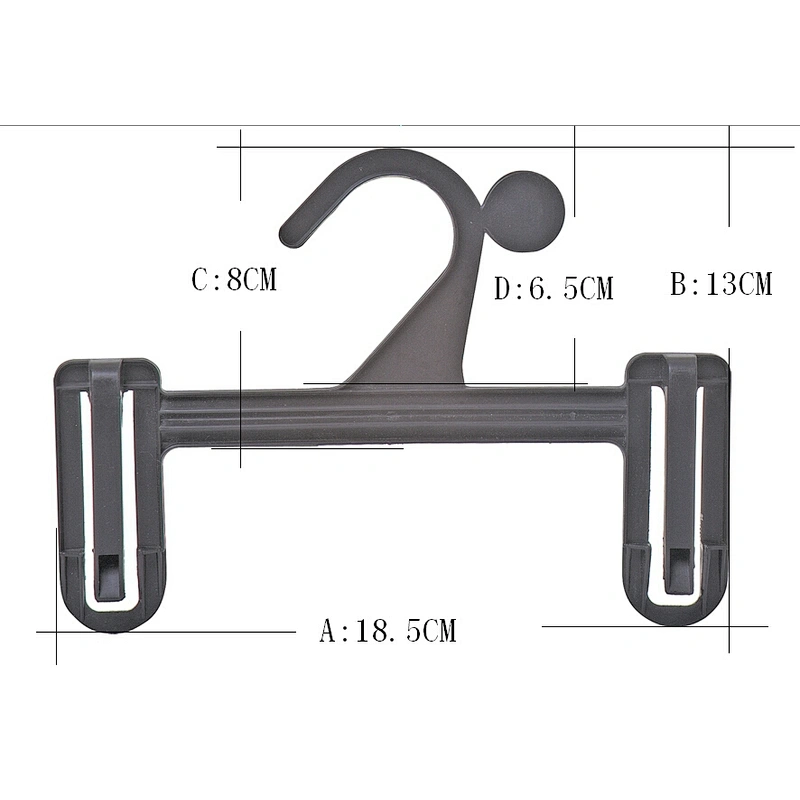 4029-18 new style plastic hanger china supplier wholesale pants underwear hanger