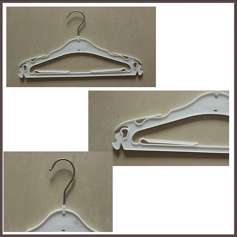 3711-33cm chinese manufacturer comfortable light coat plastic hanger
