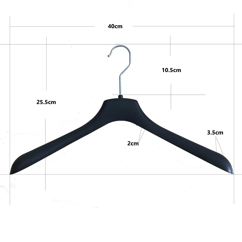 6627-40cm Cloth Hanger With Metai Hook
