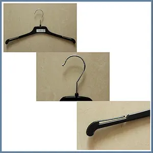 3417B-35cm  plastic hanger coat hanger cheap clothes hanger