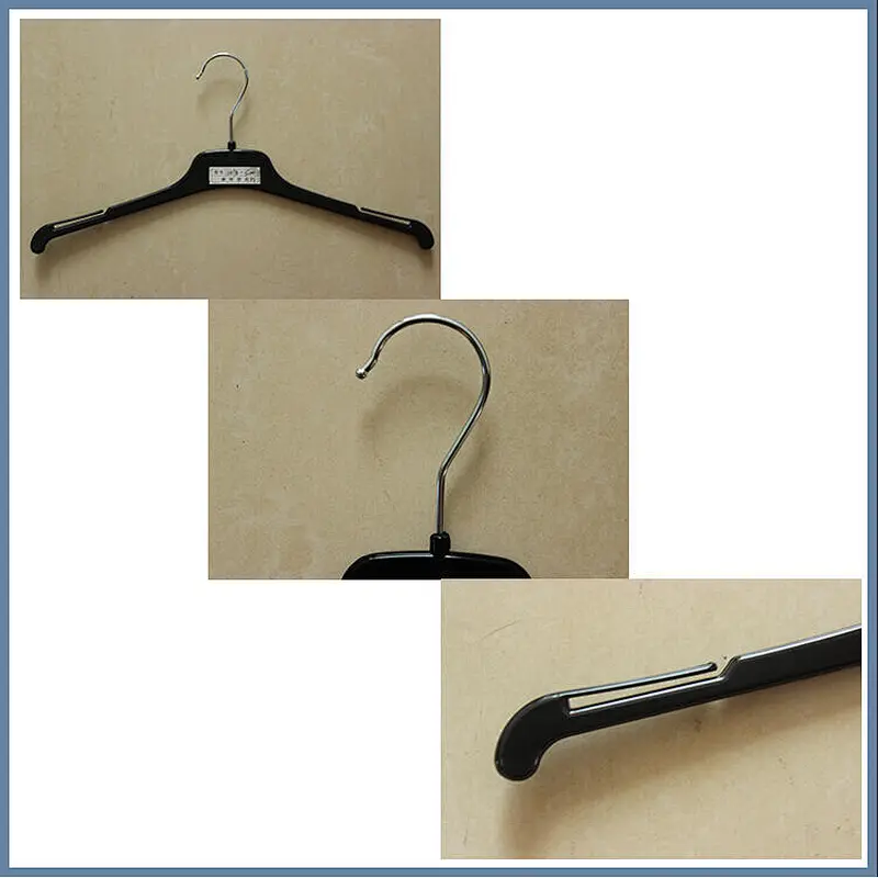 3417B-35cm  plastic hanger coat hanger cheap clothes hanger