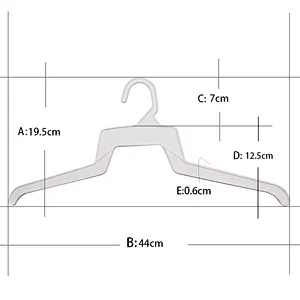 3143-44cm cheap clothes hangers for shirt