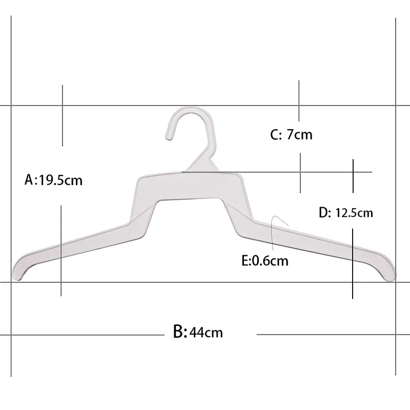 3143-44cm cheap clothes hangers for shirt